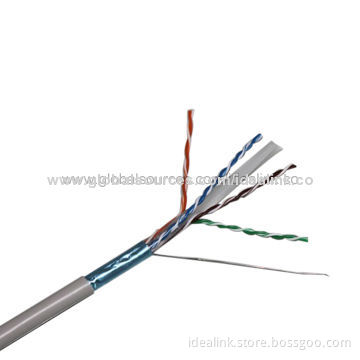 Networking Cable with SFTP Copper Bulk Cable and PVC/LSZH Jacket, OEM Brand Welcome
